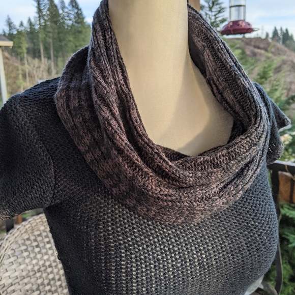 Cowl Neck Mini Dress - Picture 5 of 7